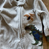 Dinosaur Zip Up Pajama | 6-9 mo | Carter's
