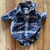 Plaid Button Up Onesie | Carter's