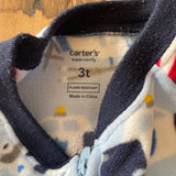 Rescue Trucks Zip Up Pajama | 3T | Carter's