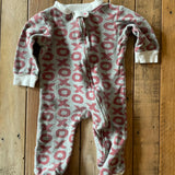 Xoxo Zip Up Pajama | 3-6 mo | Burt's Bees