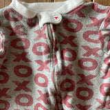 Xoxo Zip Up Pajama | 3-6 mo | Burt's Bees
