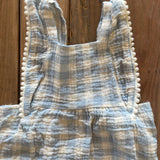 Plaid Overall Rompers | Emily & Oliver