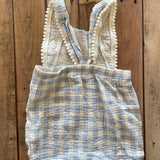 Plaid Overall Rompers | Emily & Oliver