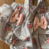 Elephant Bubble Romper | 0-3 mo | Shein