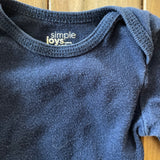 Midnight Blue Onesie | 0-3 mo | Carter's
