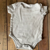 Striped Short Sleeve Onesie | Little Beginnings