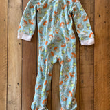 Toy Story Zip Up Pajama | 6-9 mo