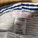 Zebra Stripe Pants | 9-12 mo | Bonnie Baby