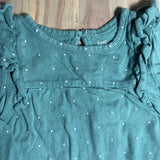 Green Polkadots Dress | 9-12 mo | Carter's