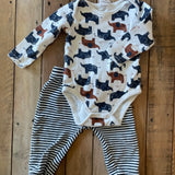 Elephant Two Piece Set | 6-9 mo | Mini Threads