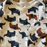 Elephant Two Piece Set | 6-9 mo | Mini Threads