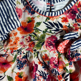 Ruffle Floral Dress | 9-12 mo