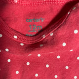 Pink Polkadot Dress | 9-12 mo | Carter's