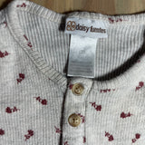 Gray Floral Cardigan | 9-12 mo | Daisy Fuentes