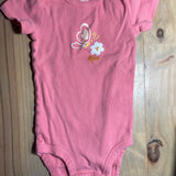 Pink Butterfly Onesie | 9-12 mo | Carter's