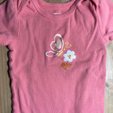 Pink Butterfly Onesie | 9-12 mo | Carter's