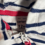 Floral Stripe Jacket | 9-12 mo | Carter's