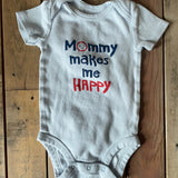 Mommy Makes me Happy Short Sleeve Onesie | Koala Baby