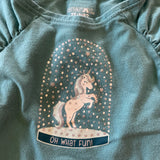 Unicorn Oh What Fun Shirt | 2T | Garanimals