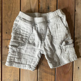 Blue Muslin Shorts | Aden & Anis