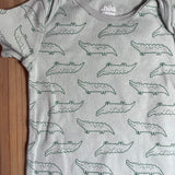 Crocodile Onesie | 12-18 mo | Carter's