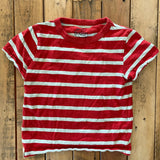 Red Striped T-Shirt | Mini Boden