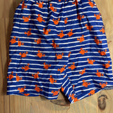 Blue Stripe Crab Shorts | 12-18 mo