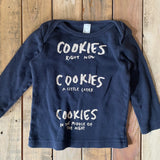 Cookies, Cookies, Cookies Long Sleeve | American Apparel