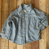 Blue Button Up Long Sleeve | Children's Place