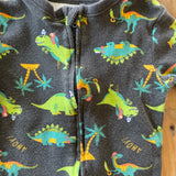 Dino Zip Up Pajama | 2T | Old Navy