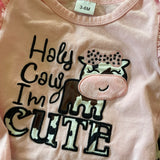Holy Cow I'm Cute Set | 3-6 mo