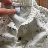 Button Up Bunny Shirt | Old Navy