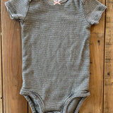 Stipe with Bow Onesie | 3-6 mo | Carter's