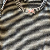 Stipe with Bow Onesie | 3-6 mo | Carter's
