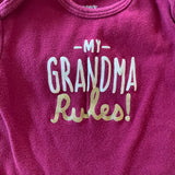 My Grandma Rules Onesie | 3-6 mo | Carter's