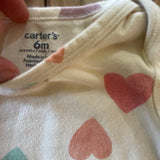 Colorful Hearts Onesie | 3-6 mo | Carter's