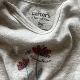 Dainty Flowers Short Sleeve Onesie | Carter's