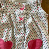 Heart Romper | 3-6 mo | Carter's