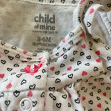 Heart Romper | 3-6 mo | Carter's