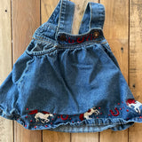 Denim Overall Dress | 3-6 mo | Baby Rural