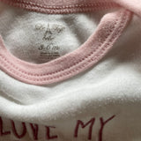 Love My Mommy Short Sleeve Onesie | Le Top Eifel