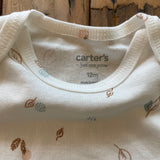Outdoorsy Leaves Sleeve Onesie | Carter's