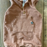Dusty Rose Romper | 3-6 mo | Modern Moments