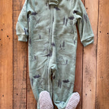 Fleece Woodsy Footie Pajamas | Carter's