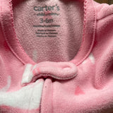 Fleece Unicorn Zip Up Pajama | Carter's