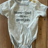 Mom & Dad Did a Good Job Onesie | 0-3 mo