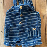 Stripe Blue Romper | 0-3 mo | Cat & Jack