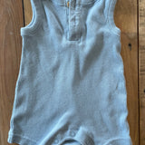 Baby Blue Romper | 0-3 mo | Garanimals