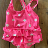 Pink Polkadot Swimsuit | 0-3 mo | Carter's