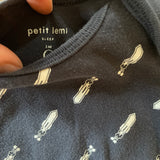 Spaceship Onesie | 0-3 mo | Petit Lemi